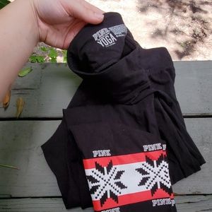 VS Pink yoga leggings